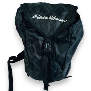 Eddie Bauer 20L Stowaway Ruck Pack Black 100% Polyester